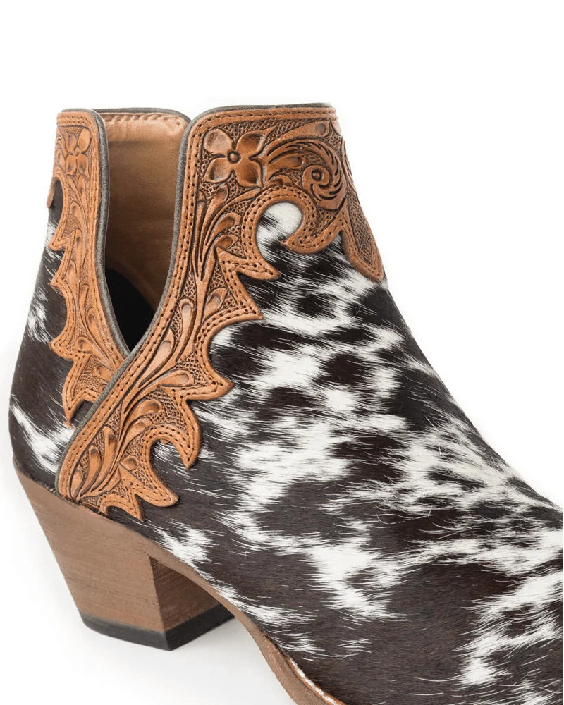 Cassidy Trail Hair-On Hide Booties by Myra Bag