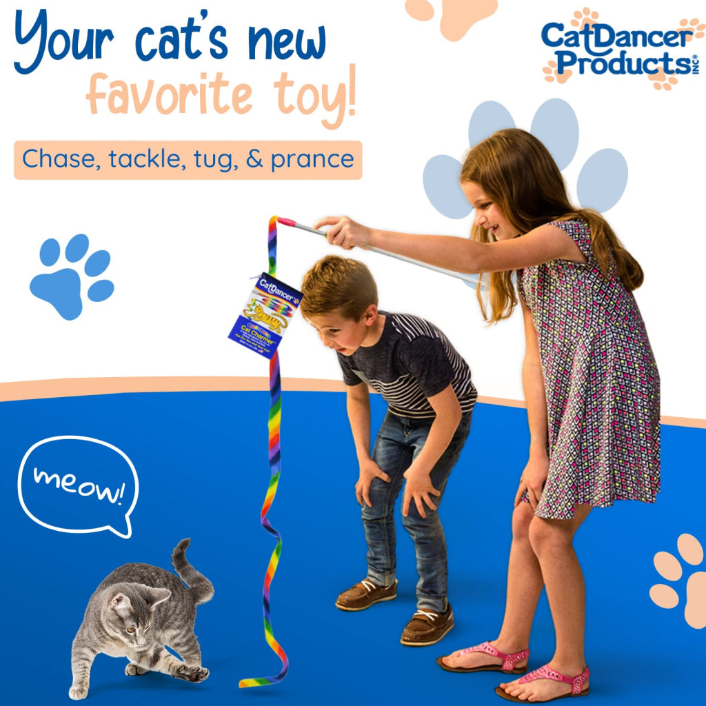 Cat Dancer Rainbow Charmer Toy For Cats