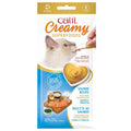Catit Creamy Superfood Salmon Recipe with Quinoa & Spirulina Lickable Treats for Cats