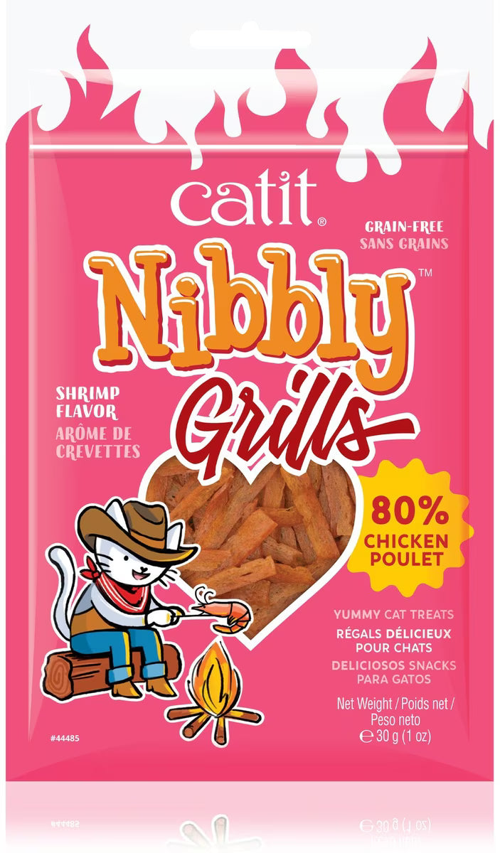 Catit Nibbly Grills Treats for Cats, 1.06-oz