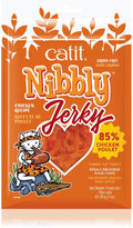 Catit Nibbly Jerky Treats for Cat, 1.06-oz