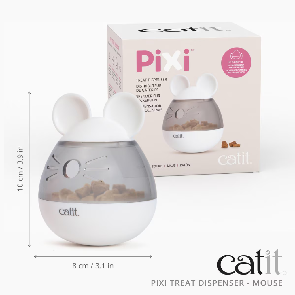 Catit PIXI  Mouse Shape Treat Dispenser for Cats
