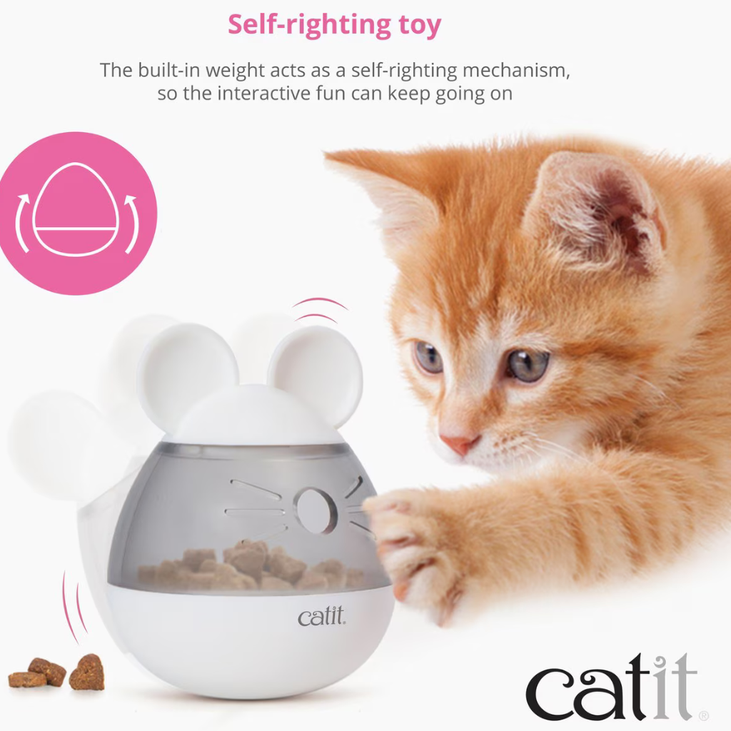 Catit PIXI  Mouse Shape Treat Dispenser for Cats