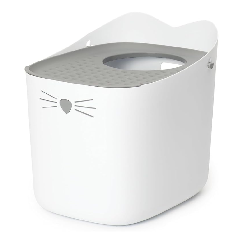 Catit PIXI Top-Entry Cat Litter Box (Gray)