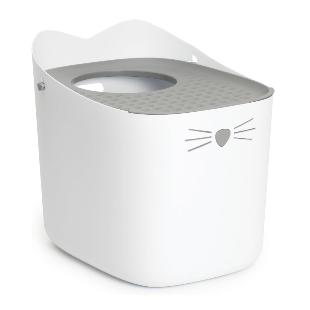 Catit PIXI Top-Entry Cat Litter Box (Gray)