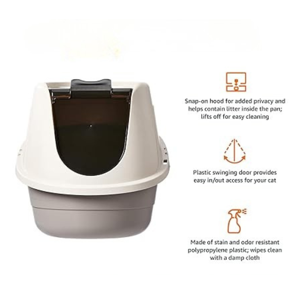 Catit SmartSift Cat Litter Box with Airsift Filter System