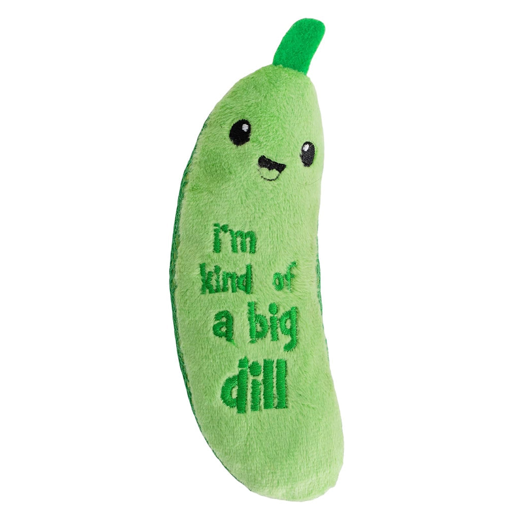 Catstages Crunchy Pickle Kicker Plush Cat Toy with Catnip