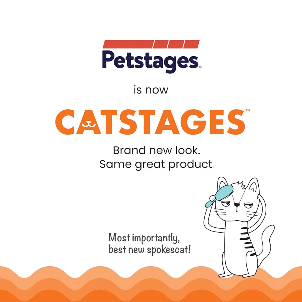 Catstages Straw-Babies Catnip Dental Cat Toys- 3 count