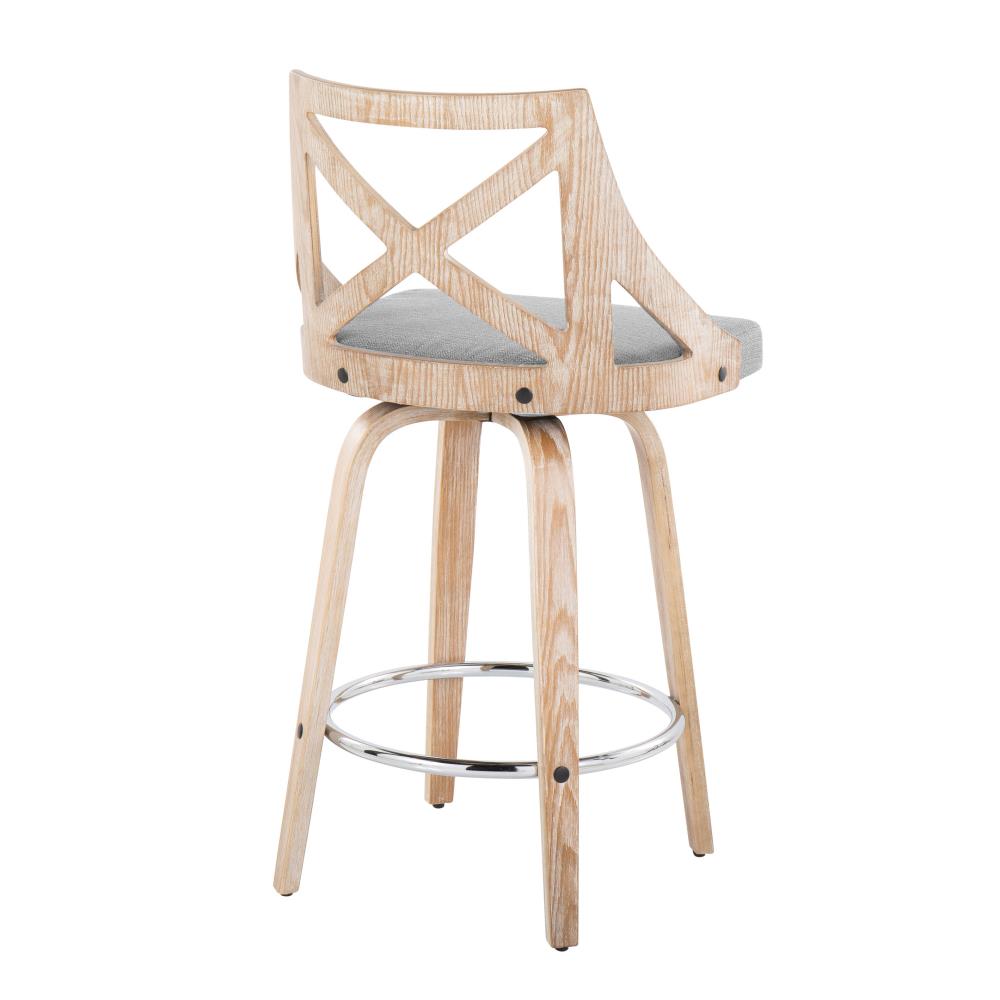 Fixed-Height Swivel Bar Stools