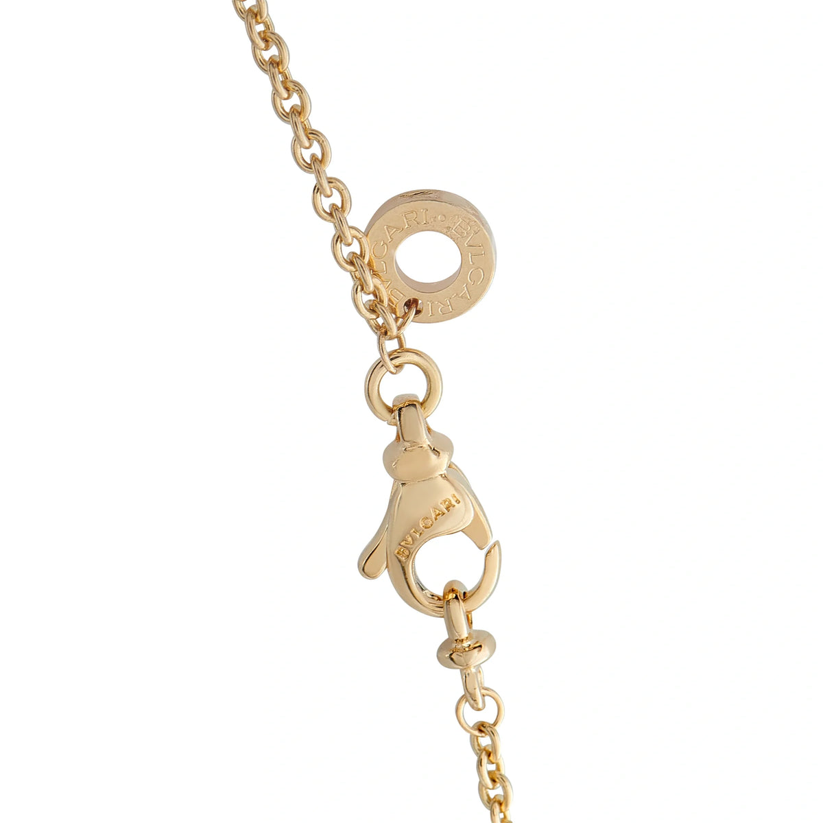 Bvlgari B.zero1 18K Yellow Gold Pendant Necklace BV10-100726