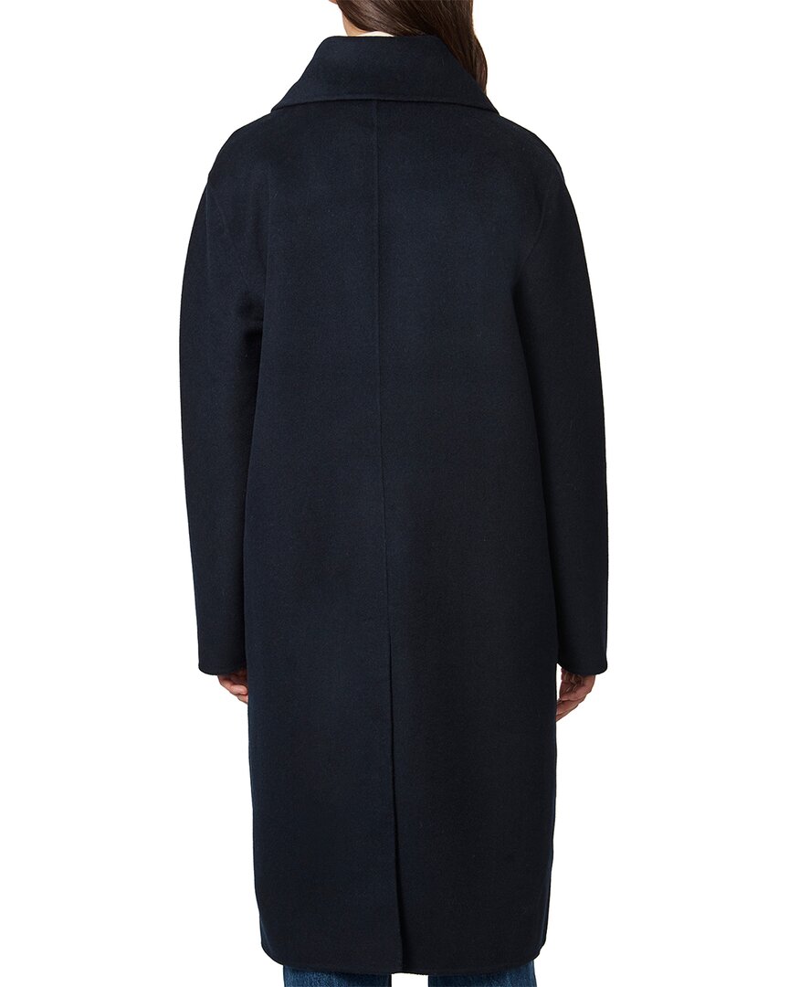 Bernardo Long Wool-Blend Coat