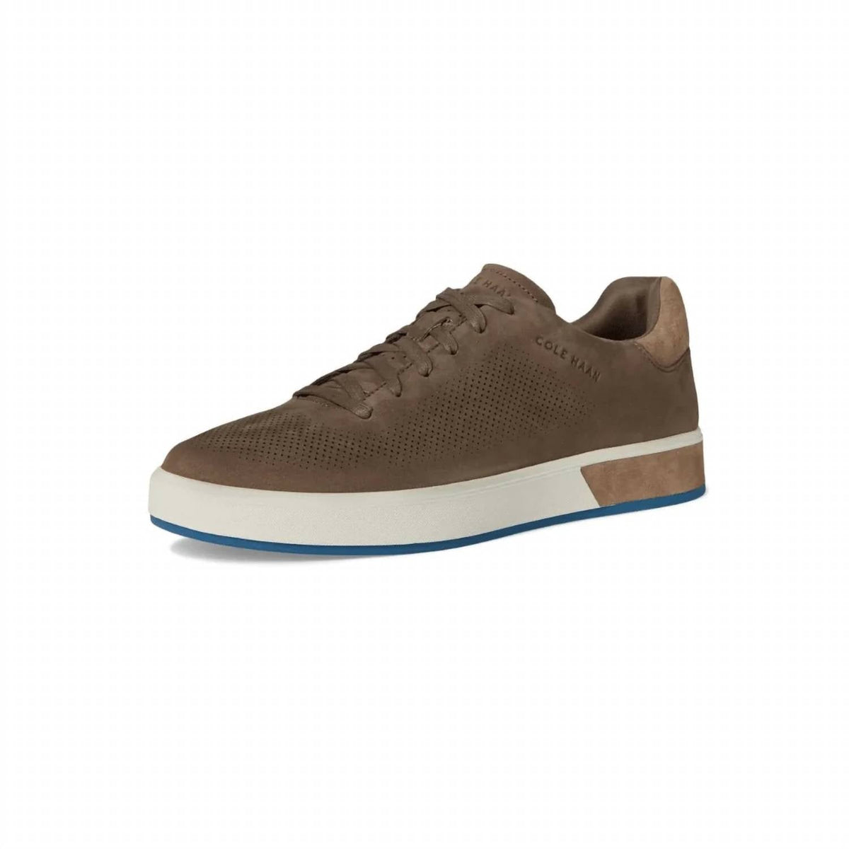 Men's Grandprø Angleace Sneakers In Morel Nubuck/irish Coffee