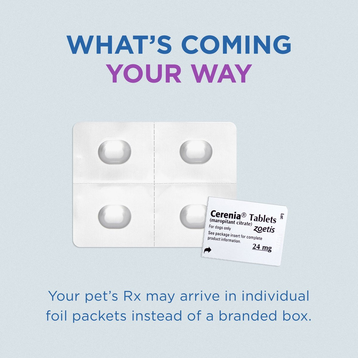 Cerenia (Maropitant Citrate) Tablets for Dogs - Anti Nausea Medication
