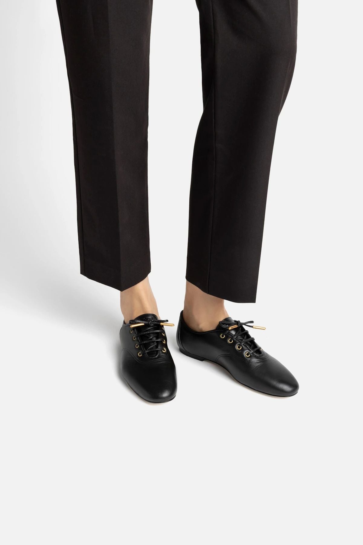 Liza Sneaker In Black Leather