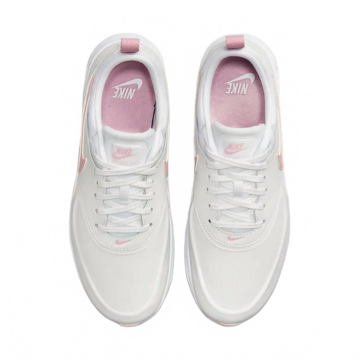 Women's Air Max Thea Premium Sneakers In White/pearl Pink/medium Soft Pink