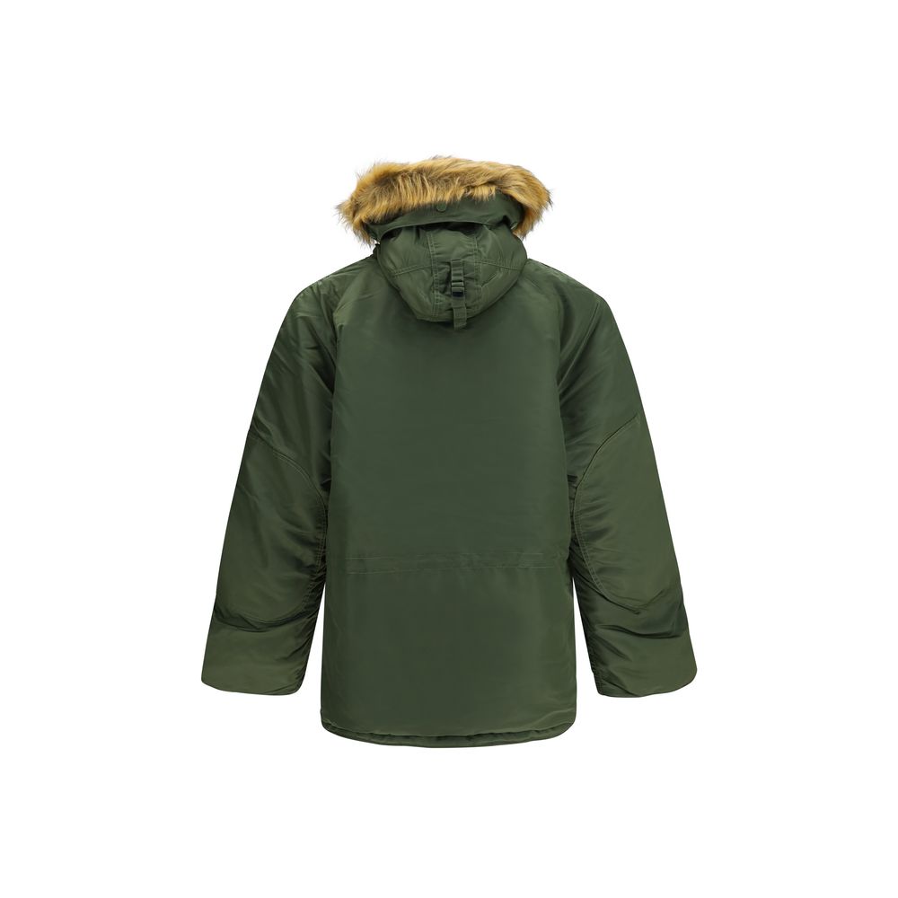 ALPHA INDUSTRIES Nylon Full-Length Men's Jacket
