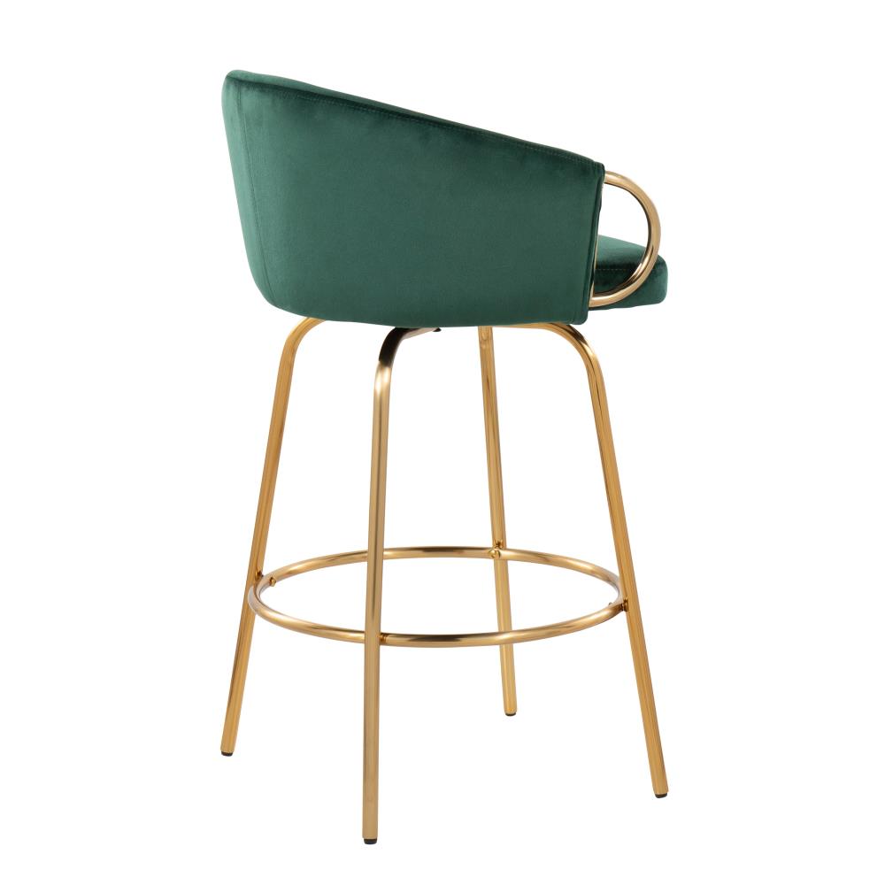 Luxe Steel Frame Counter Stools