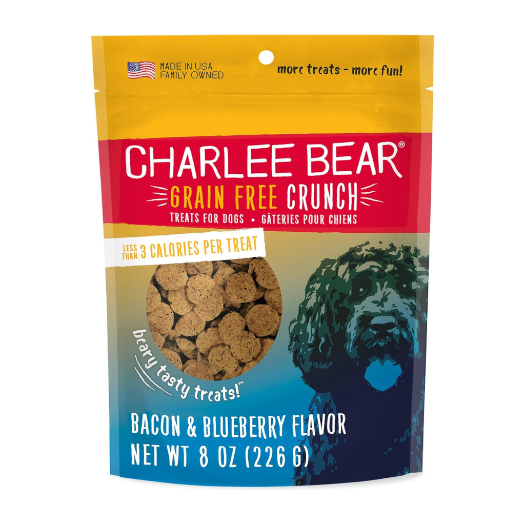 Charlee Bear Grain Free Crunch Dog Treats (8 oz)