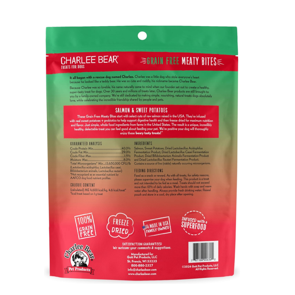 Charlee Bear Meaty Bites Dog Treats (2.25 oz)