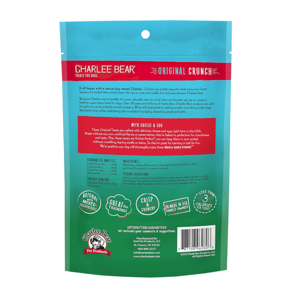 Charlee Bear Original Crunch Dog Treats