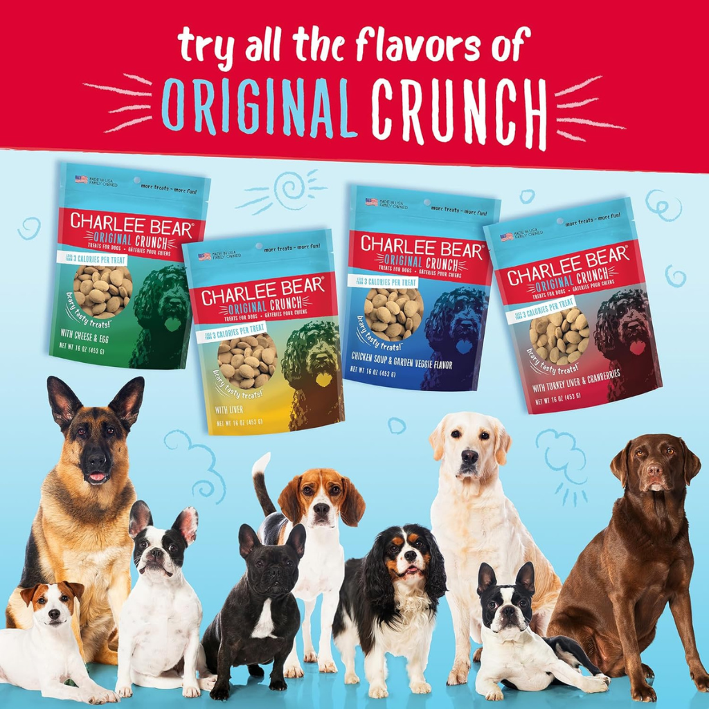 Charlee Bear Original Crunch Dog Treats