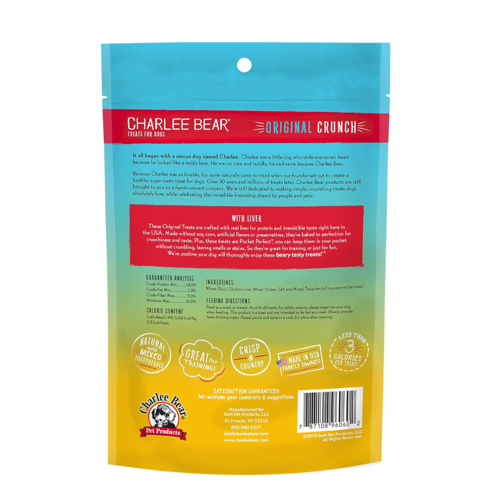 Charlee Bear Original Crunch Dog Treats