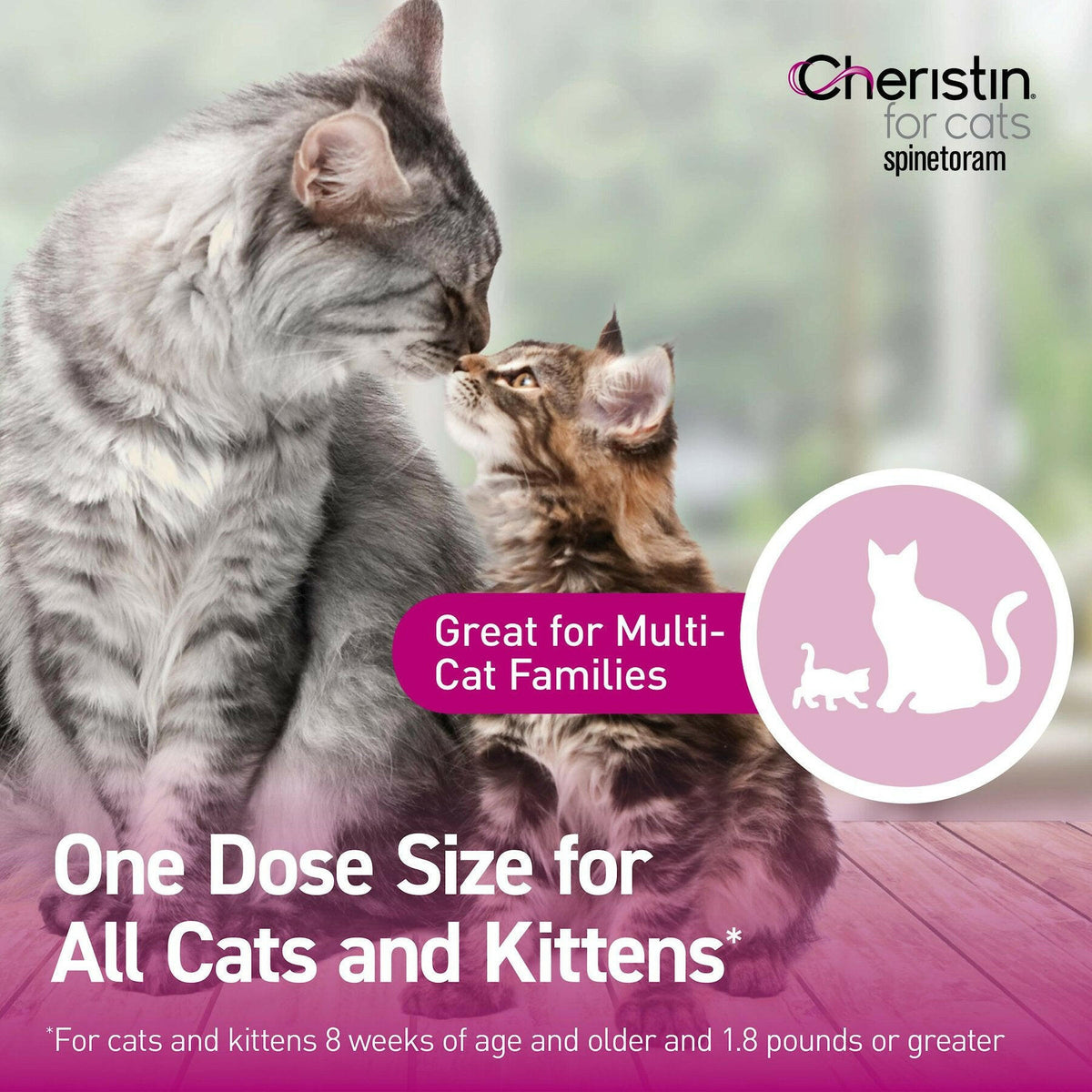 Cheristin for Cats Flea Spot Treatment
