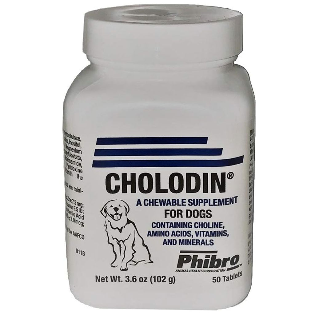Cholodin Canine Chewable Tablets