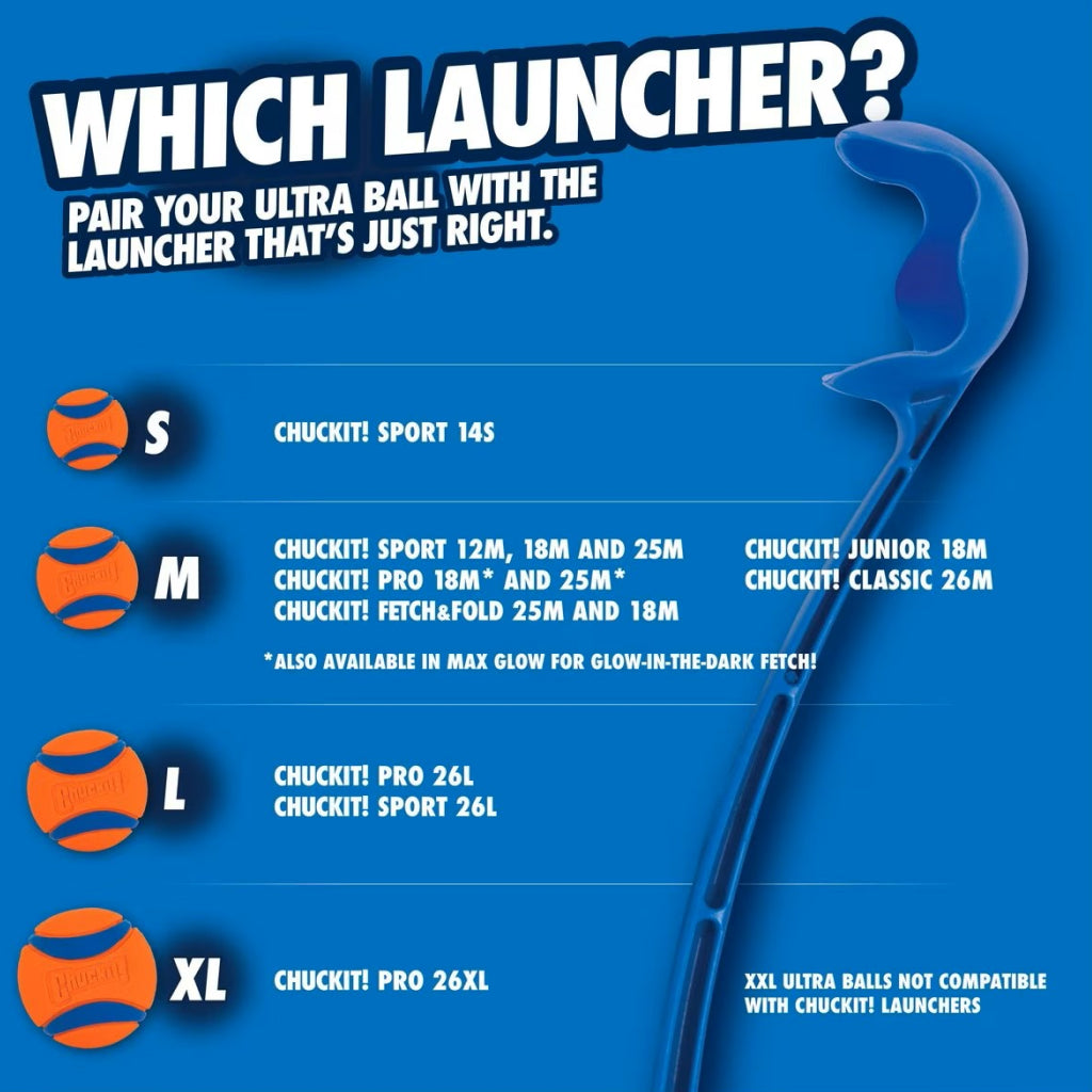 Chuckit! Pro Ball Launcher Toy For Dogs, Color Varies