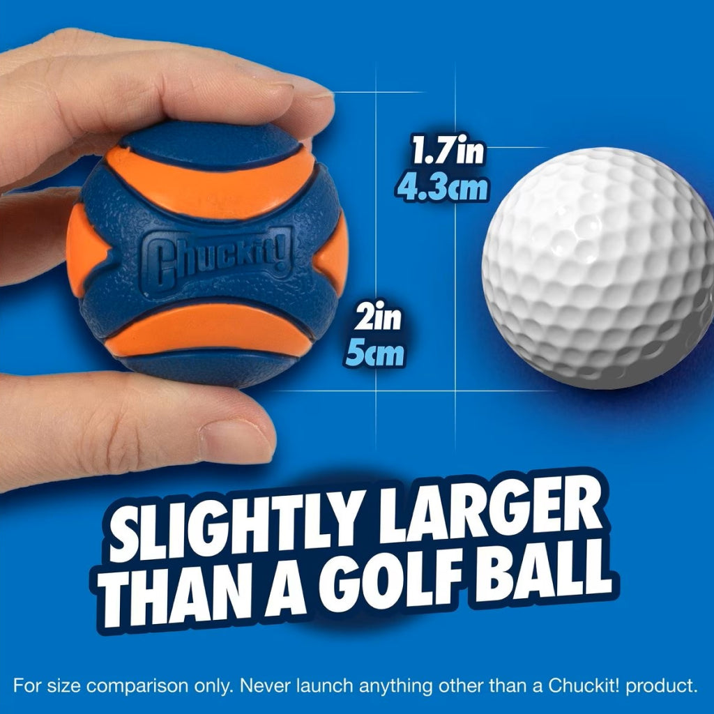 Chuckit! Ultra Squeaker Ball Toy For Dogs, Small (2 pack)