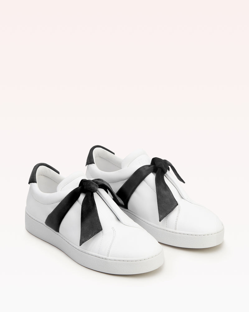 Clarita Sneaker Suede Black & White