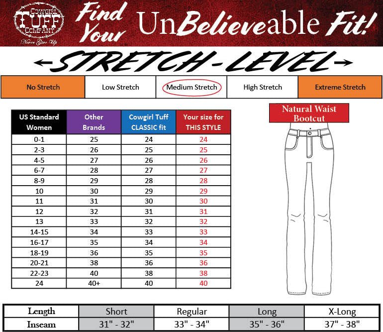 Classic DFMI Dark Bootcut Jeans by Cowgirl Tuff