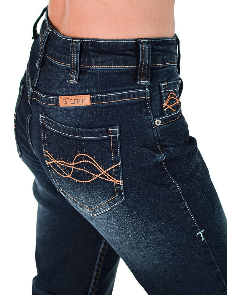 Classic DFMI Dark Bootcut Jeans by Cowgirl Tuff