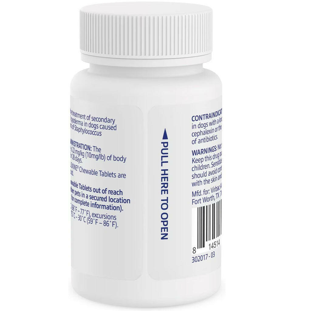 Clintabs (Clindamycin HCl) Tablets for Dogs, 75-mg