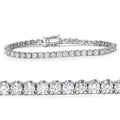 5ct Diamond Tennis Bracelet 14K White Gold