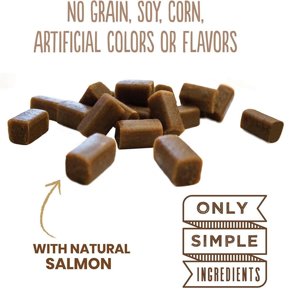 Cloud Star Dynamo Dog Functional Skin & Coat Salmon Soft Chews (14 oz)