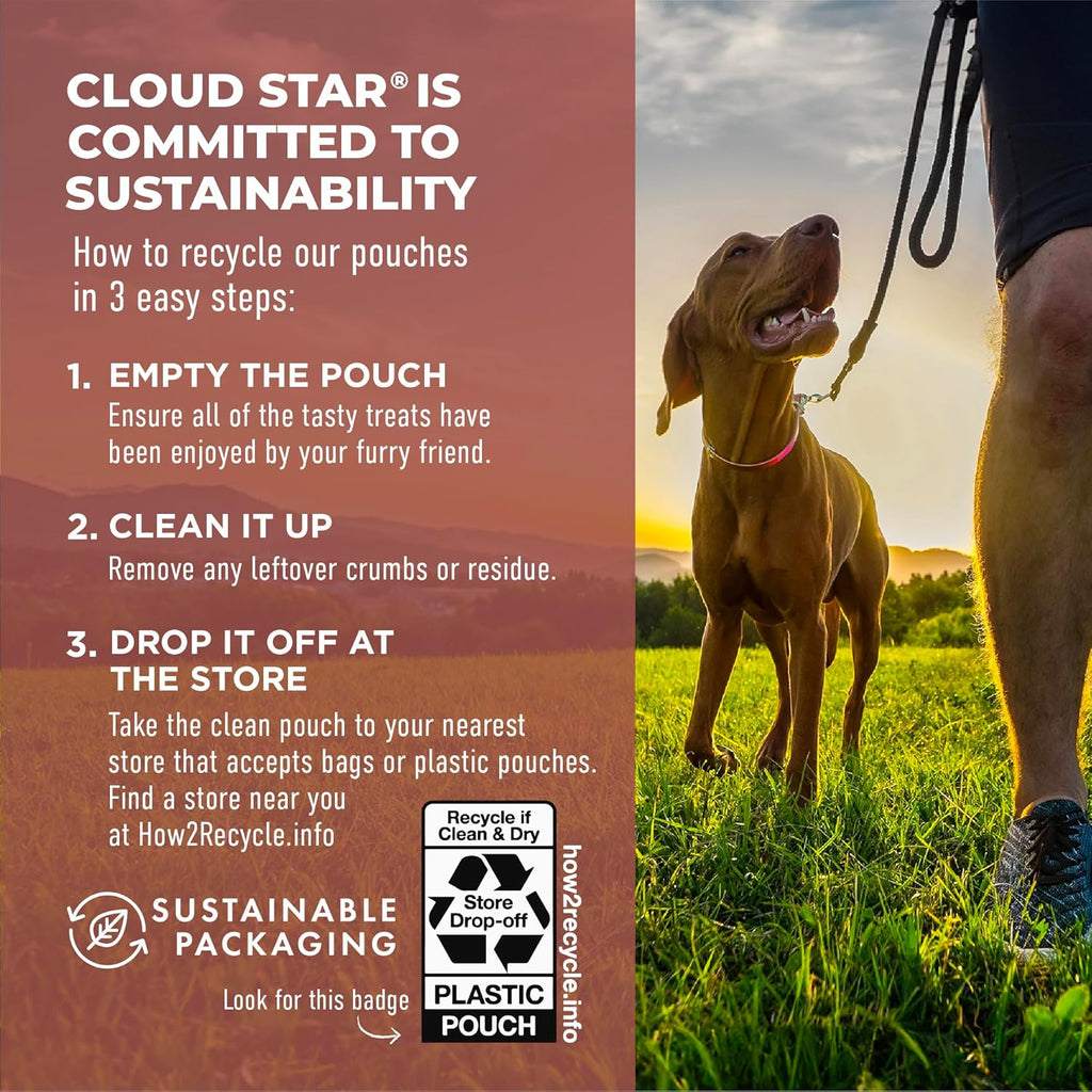 Cloud Star Dynamo Dog Tummy Soft Chews with Probiotic & Pumpkin, (14 oz)