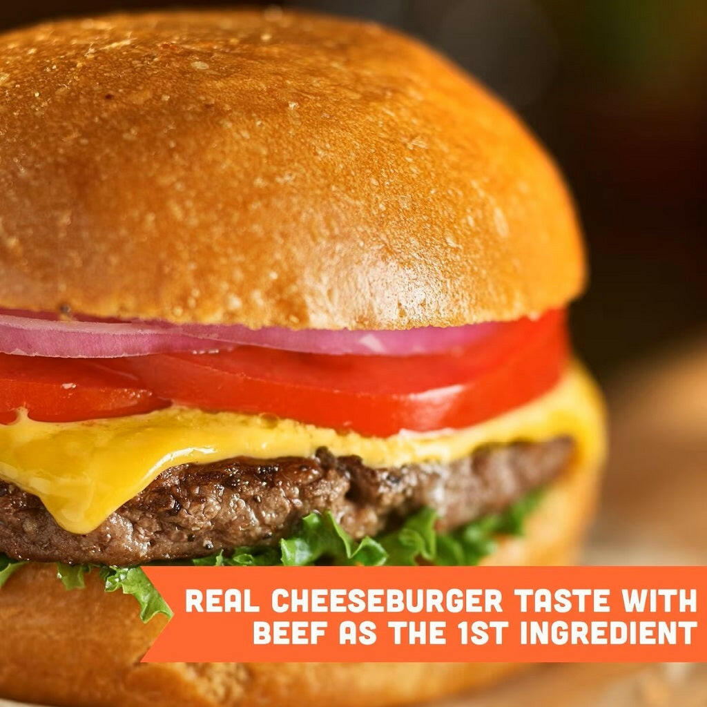 Cloud Star Wag More Bark Less Chewy Beef Cheeseburger Sliders Dog Treats (8 oz)