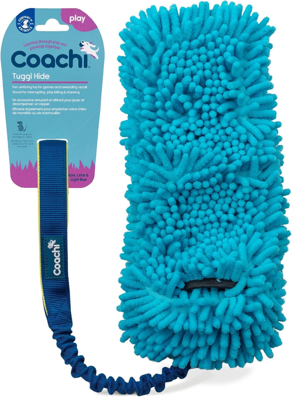 Coachi Tuggi Hide Dog Toy