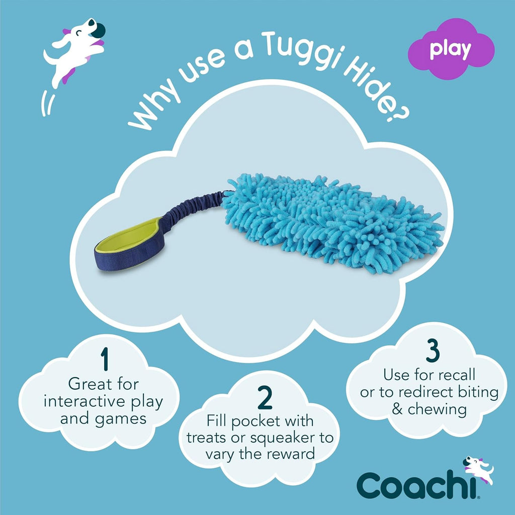 Coachi Tuggi Hide Dog Toy