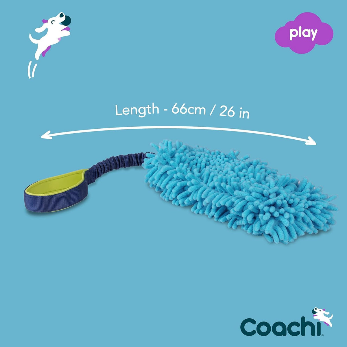 Coachi Tuggi Hide Dog Toy