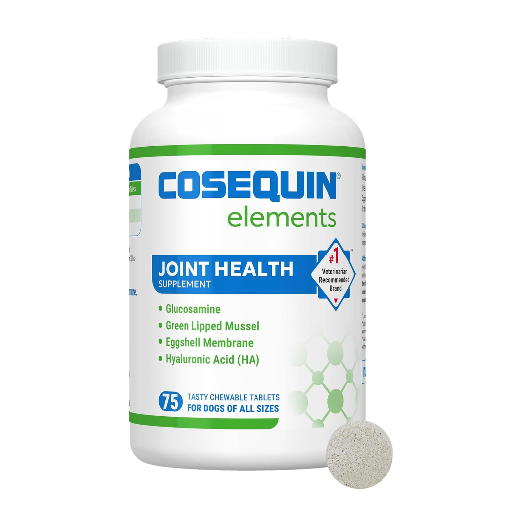 Cosequin Elements Joint Health Supplement for Dogs (75 chewable tablets)