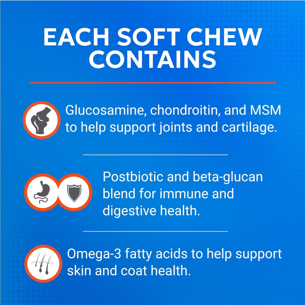 Cosequin Joint Health Supplement with Multifunctional Support (90 Soft Chews)