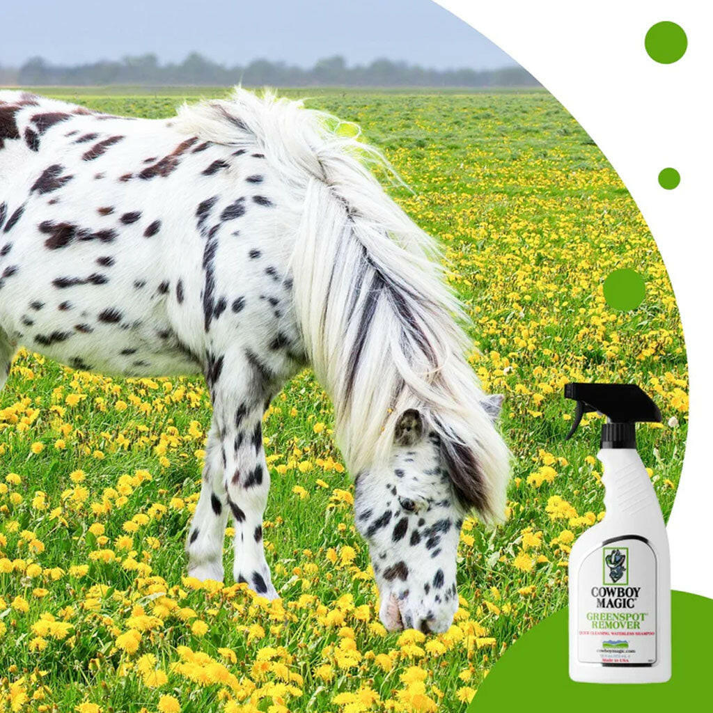 Cowboy Magic Green Spot Remover Waterless Shampoo Spray