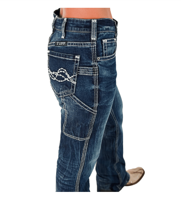 Cowgirl Carpenter Bootcut Jeans by Cowgirl Tuff