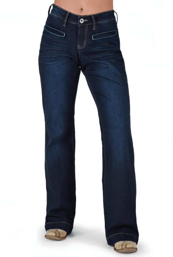 Cowgirl Tuff Boot Stitch Trouser Jeans