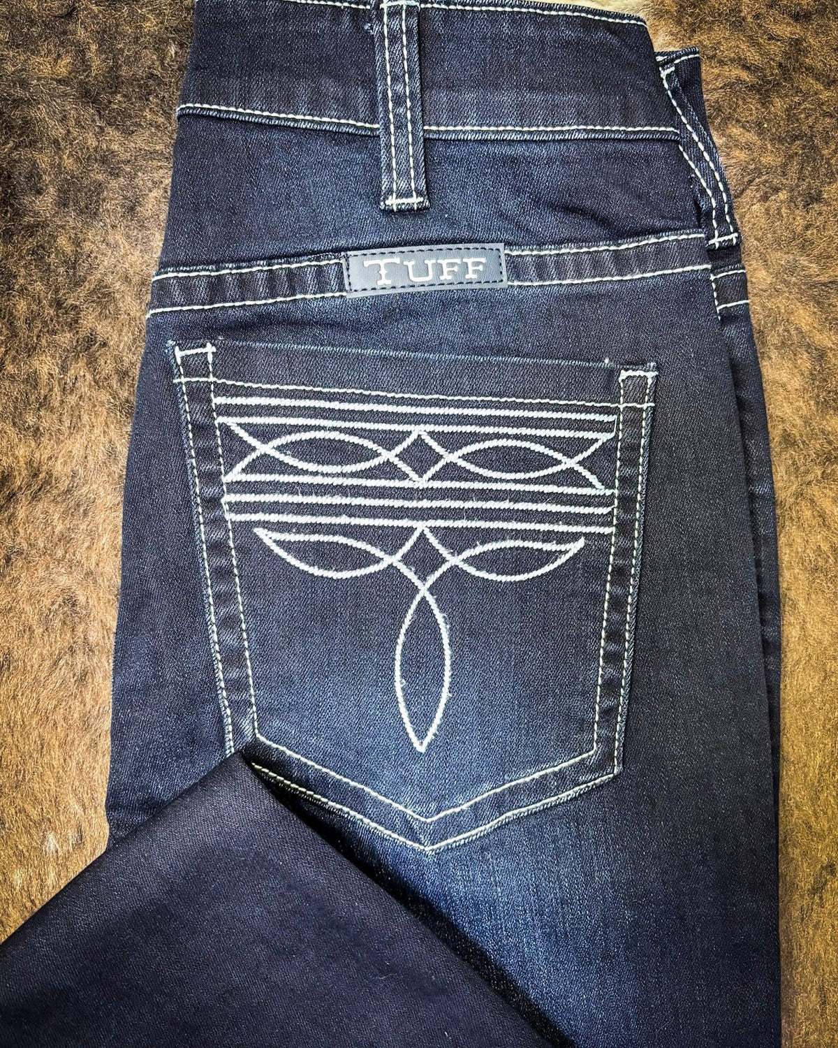 Cowgirl Tuff Boot Stitch Trouser Jeans
