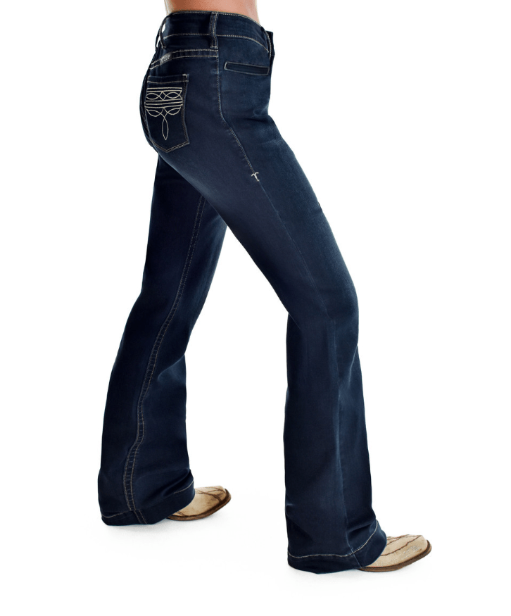Cowgirl Tuff Boot Stitch Trouser Jeans