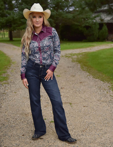 Cowgirl Tuff Platinum Bootcut Jeans