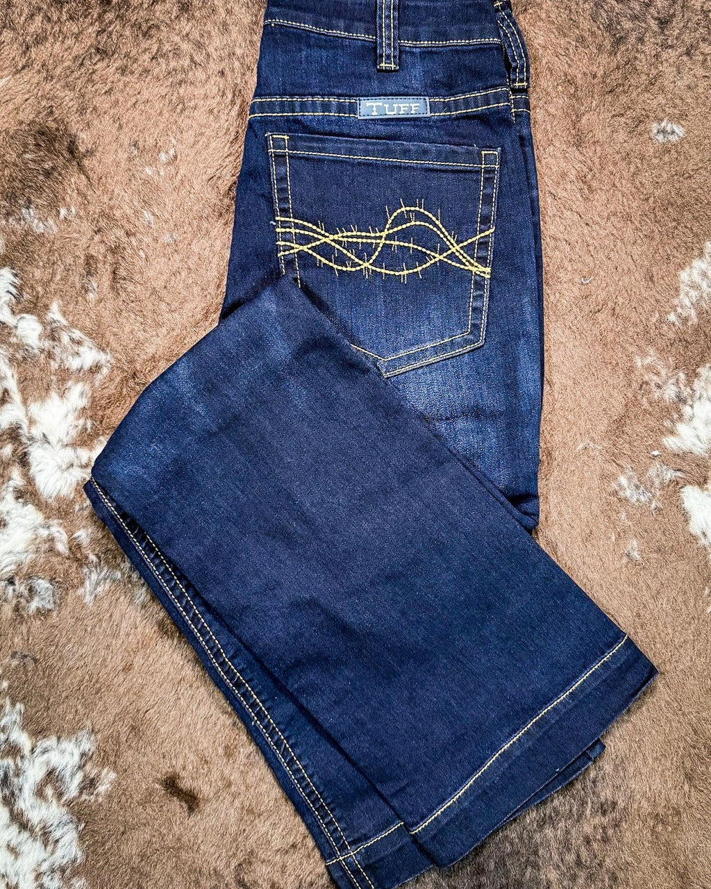 Cowgirl Tuff Platinum Bootcut Jeans